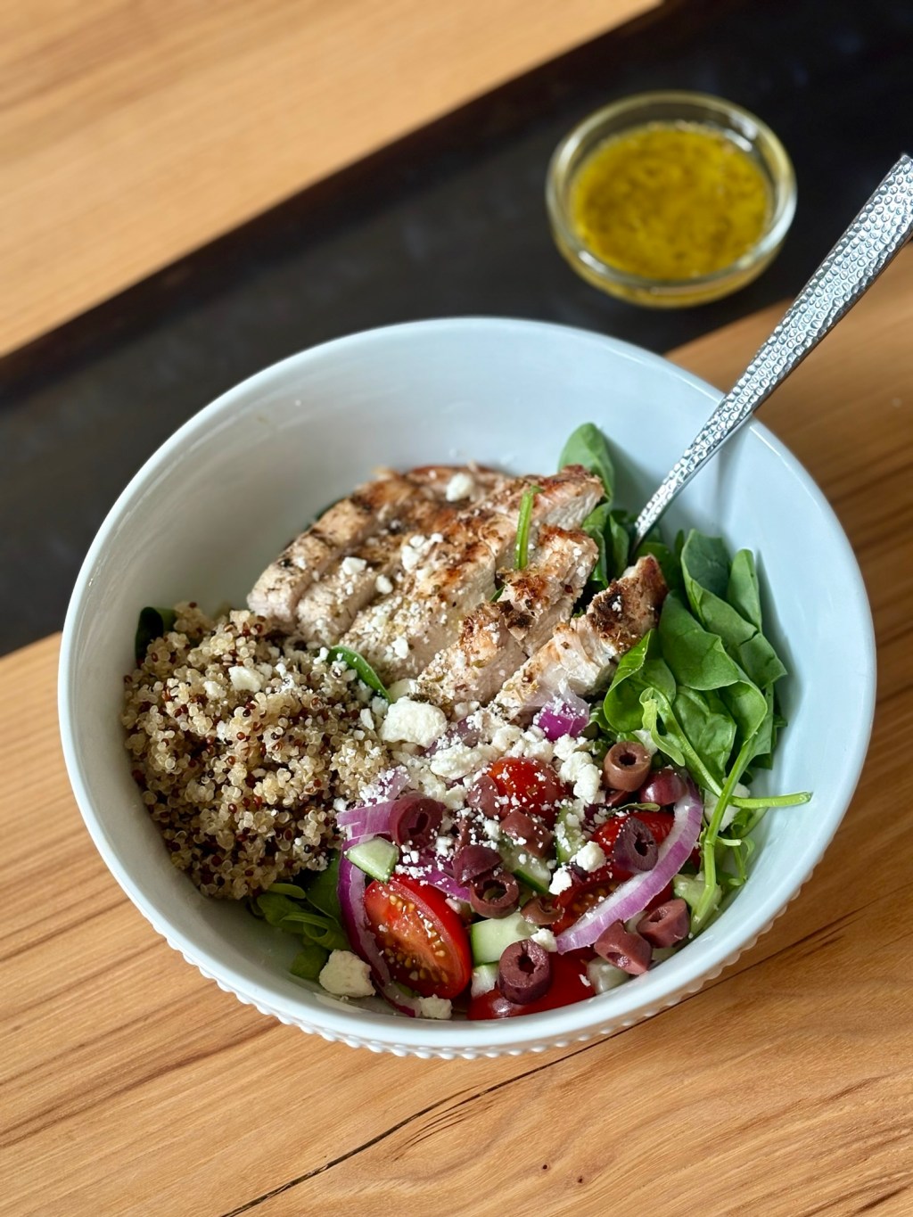 Mediterranean Fairway Bowl- A Hole-in-One Healthy Meal